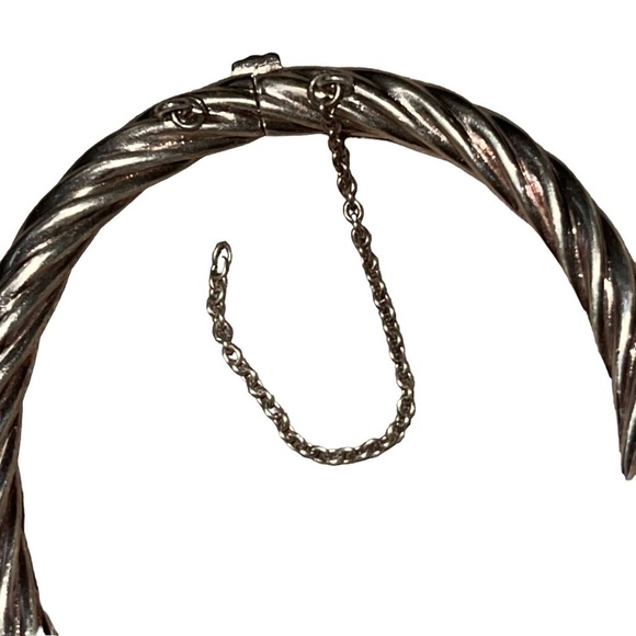 925 Sterling Silver Bracelets and Earrings Set - Picture 3 of 14